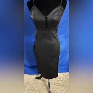 Black cocktail dress